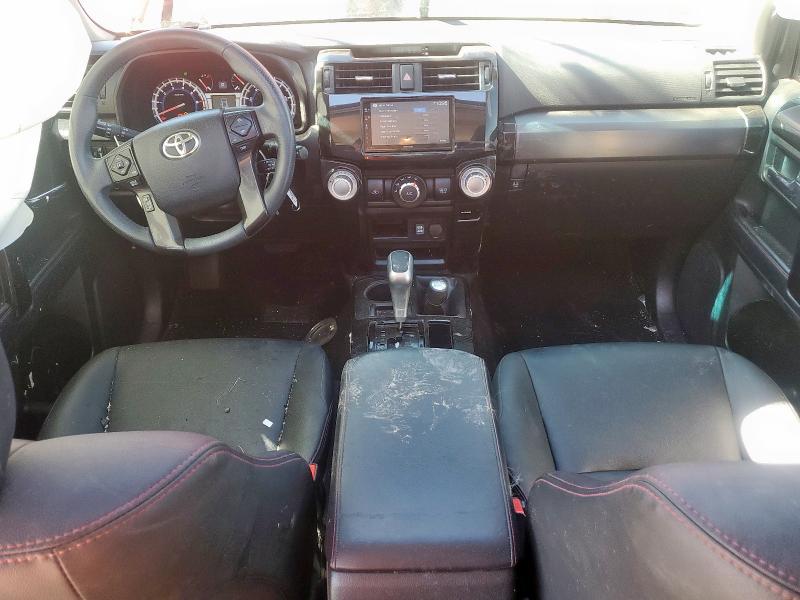 JTEBU5JR3K5711944 - 2019 TOYOTA 4RUNNER SR5/SR5 PREMIUM RED photo 8