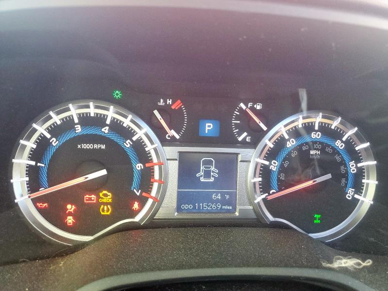 JTEBU5JR3K5711944 - 2019 TOYOTA 4RUNNER SR5/SR5 PREMIUM RED photo 9