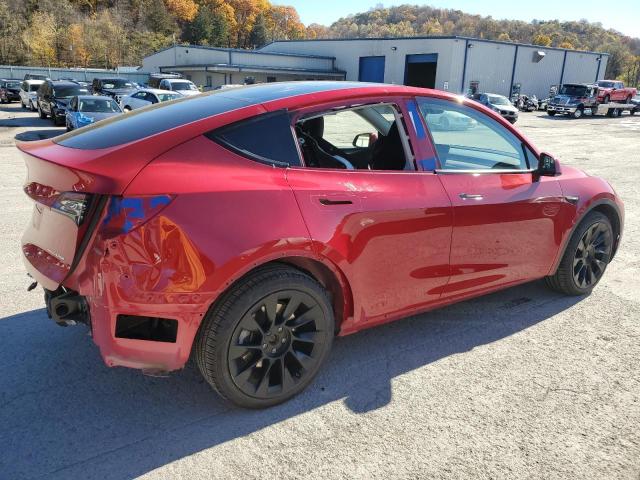 7SAYGDEEXPF861596 - 2023 TESLA MODEL Y RED photo 3