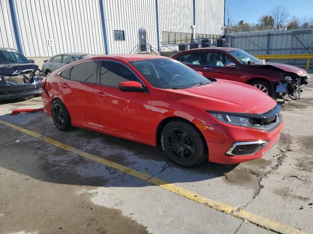 2HGFC2F65MH516270 - 2021 HONDA CIVIC LX 红色 照片 4