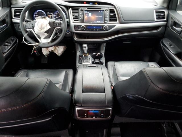 5TDKZRFH4KS343751 - 2019 TOYOTA HIGHLANDER SE GRAY photo 8