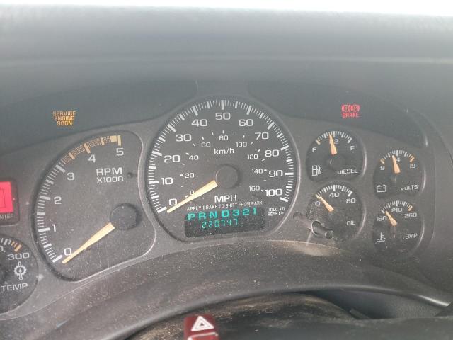 1GCHK29111E333588 - 2001 CHEVROLET SILVERADO K2500 HEAVY DUTY BLACK photo 9