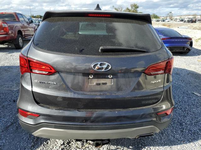 5XYZT3LB7HG448237 - 2017 HYUNDAI SANTA FE S GRAY photo 6