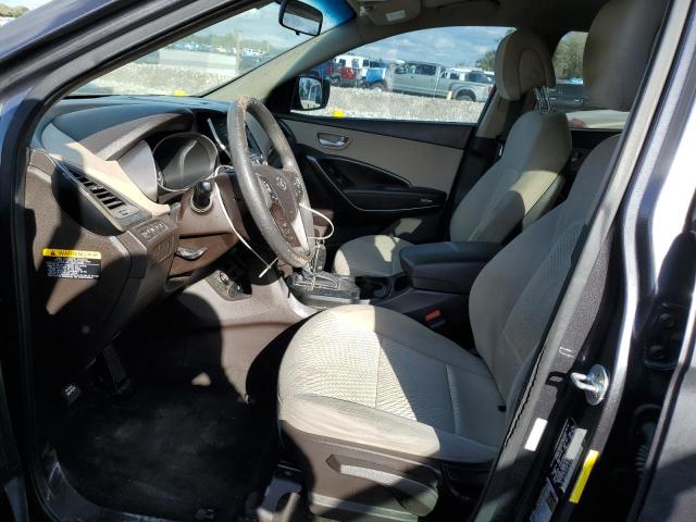 5XYZT3LB7HG448237 - 2017 HYUNDAI SANTA FE S GRAY photo 7