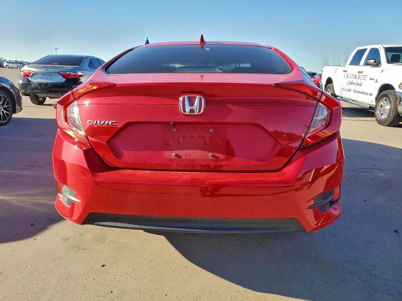 2HGFC2F76HH577190 - 2017 HONDA CIVIC EX წითელი ფოტო 6