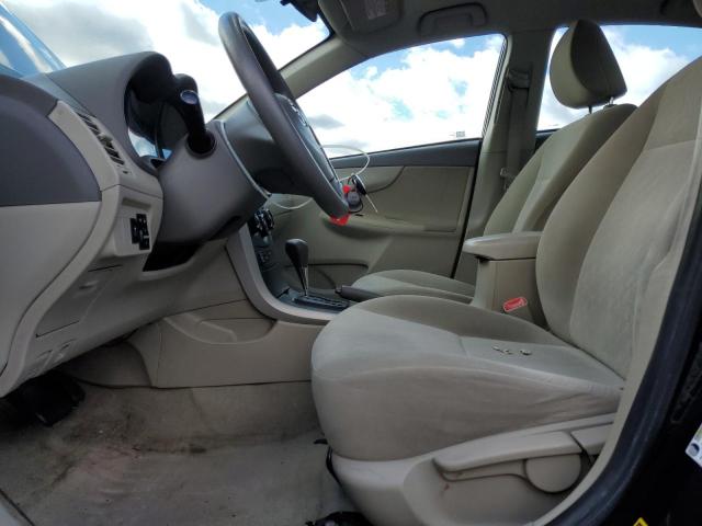 2T1BU40E09C176808 - 2009 TOYOTA COROLLA BASE BLACK photo 7