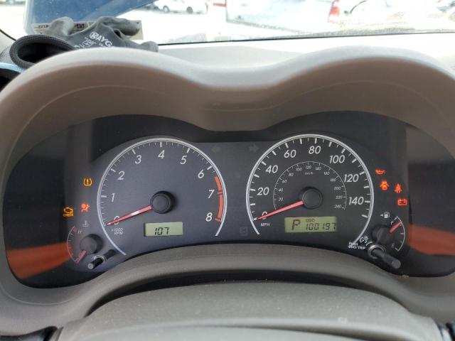 2T1BU40E09C176808 - 2009 TOYOTA COROLLA BASE BLACK photo 9