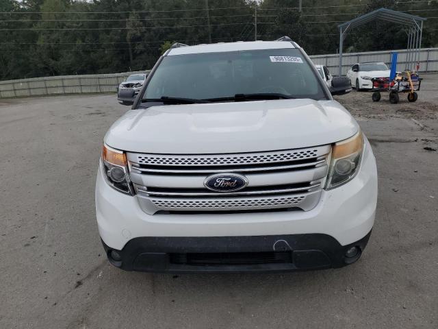 1FM5K7D83EGC38914 - 2014 FORD EXPLORER XLT WHITE photo 5