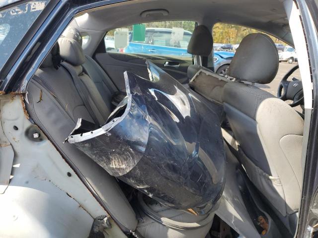 5NPEC4AC5DH792605 - 2013 HYUNDAI SONATA SE GRAY photo 10