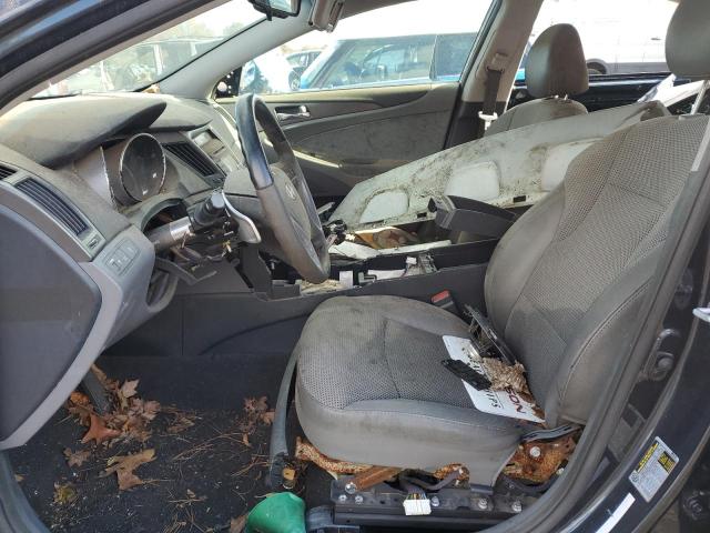 5NPEC4AC5DH792605 - 2013 HYUNDAI SONATA SE GRAY photo 7
