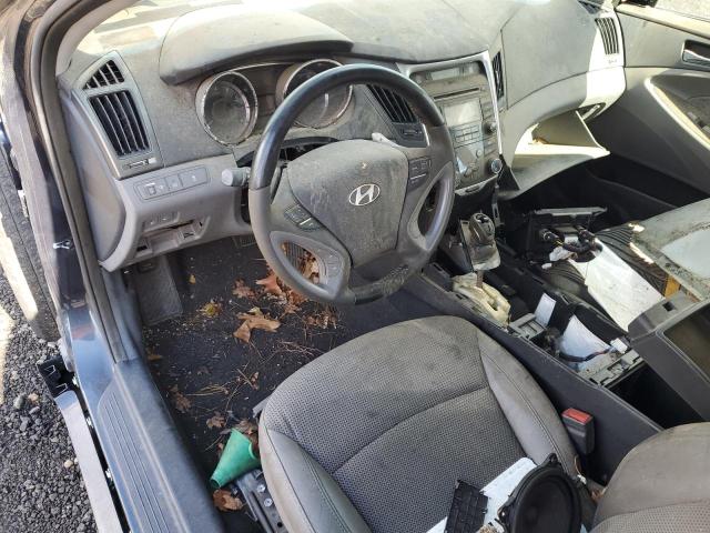 5NPEC4AC5DH792605 - 2013 HYUNDAI SONATA SE GRAY photo 8