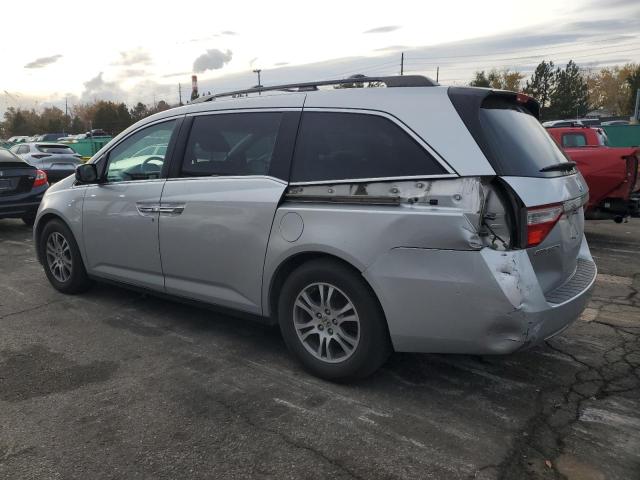 5FNRL5H69DB020615 - 2013 HONDA ODYSSEY EXL Gümüş foto 2