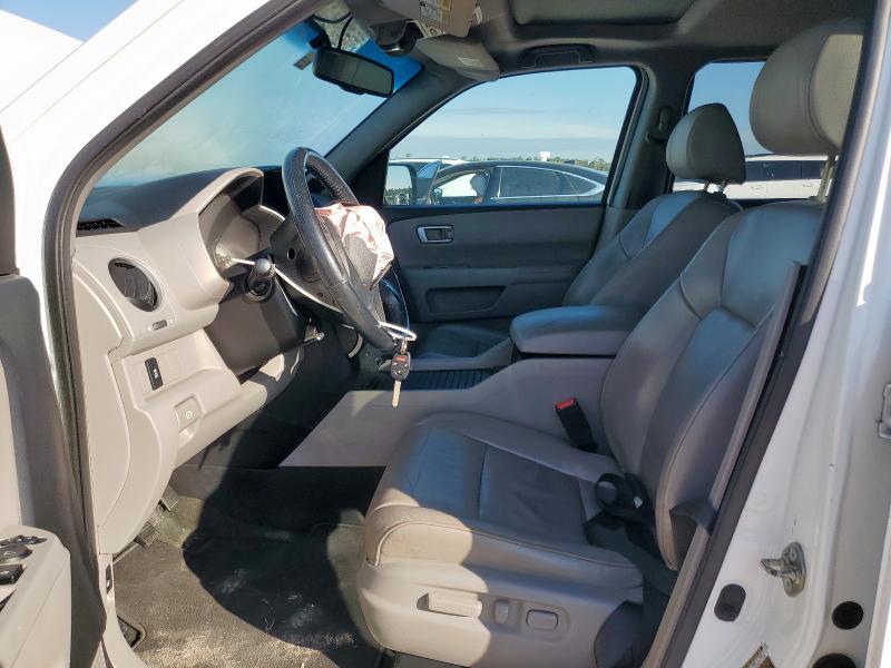 5FNYF4H51DB086340 - 2013 HONDA PILOT EXL 白色 照片 7
