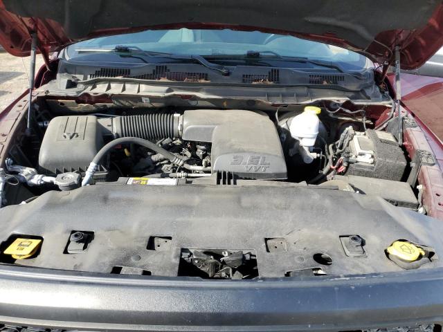 1C6RR7GG2MS568387 - 2021 RAM 1500 CLASS SLT ბურგუნდია ფოტო 11