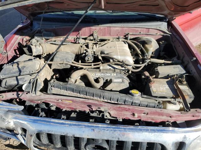 5TEWN72N94Z388493 - 2004 TOYOTA TACOMA XTRACAB 红色 照片 11