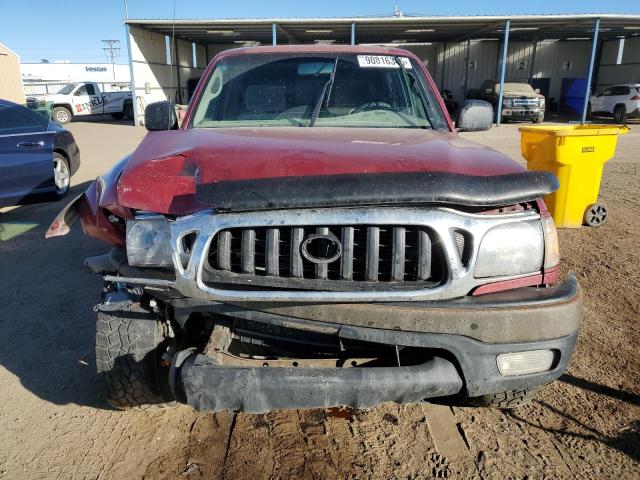 5TEWN72N94Z388493 - 2004 TOYOTA TACOMA XTRACAB 红色 照片 5