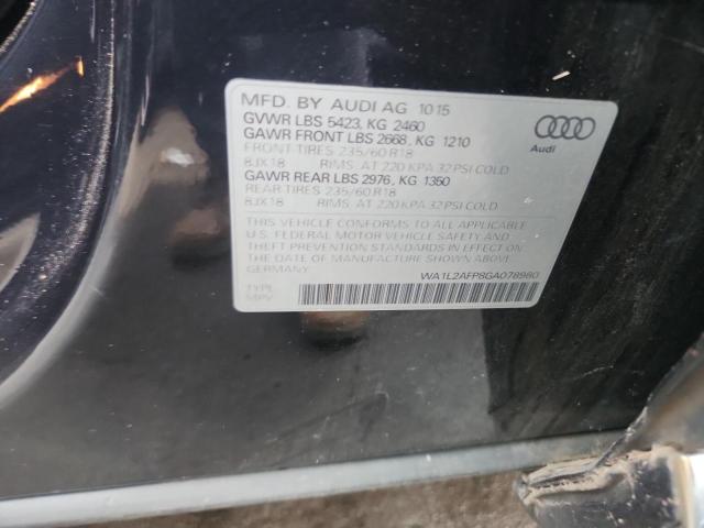 WA1L2AFP8GA078980 - 2016 AUDI Q5 PREMIUM PLUS 蓝色 照片 13