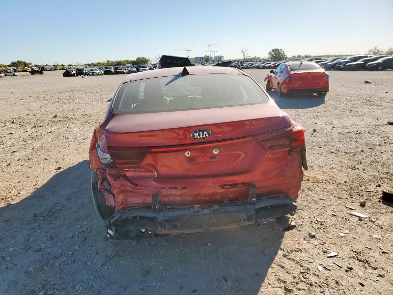 3KPF24AD0KE052476 - 2019 KIA FORTE FE RED photo 6