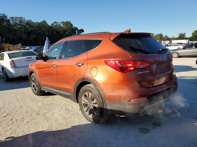 5XYZU3LB2FG243581 - 2015 HYUNDAI SANTA FE S ORANGE photo 2