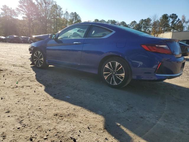 1HGCT1B86HA004591 - 2017 HONDA ACCORD EXL BLUE photo 2