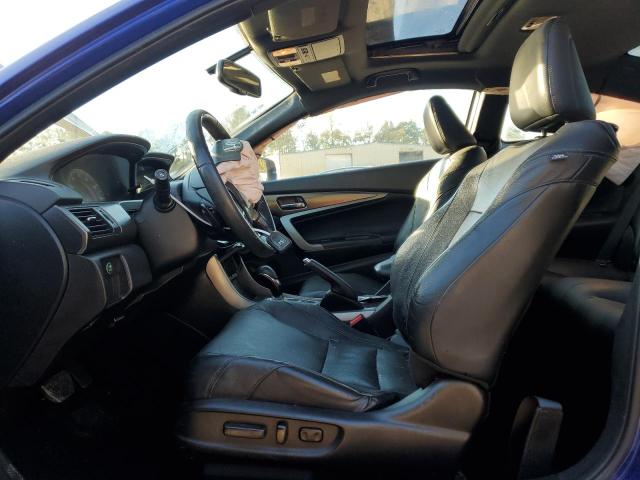 1HGCT1B86HA004591 - 2017 HONDA ACCORD EXL BLUE photo 7