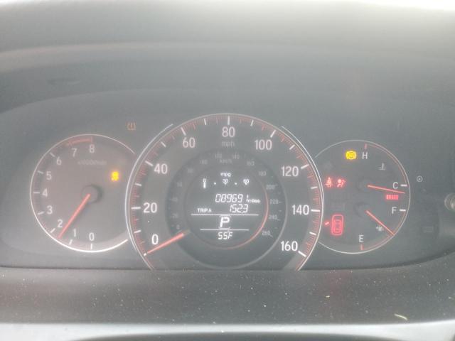 1HGCT1B86HA004591 - 2017 HONDA ACCORD EXL BLUE photo 9