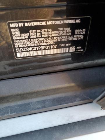 5UXCR4C01P9P01107 - 2023 BMW X5 SDRIVE 40I BLACK photo 13