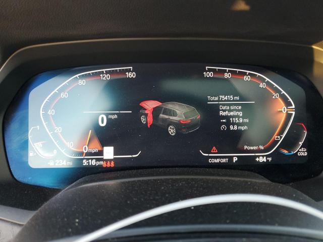 5UXCR4C01P9P01107 - 2023 BMW X5 SDRIVE 40I BLACK photo 9