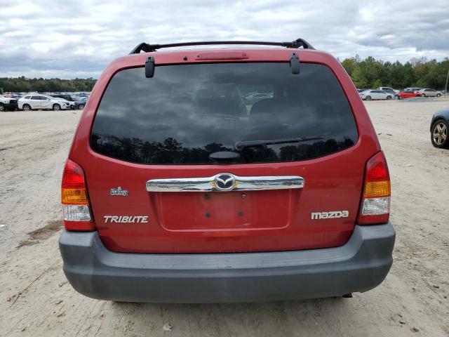 4F2YZ02B04KM28460 - 2004 MAZDA TRIBUTE DX მუქწითელი ფოტო 6