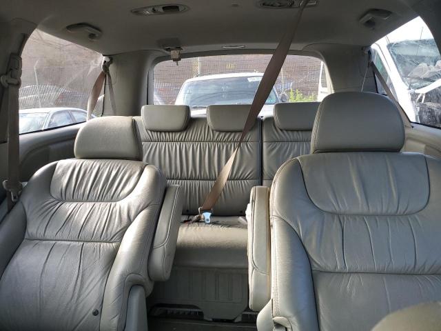 5FNRL38768B011891 - 2008 HONDA ODYSSEY EXL SILVER photo 10