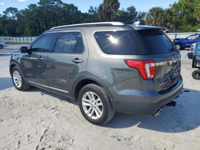 1FM5K7D83HGC14018 - 2017 FORD EXPLORER XLT GRAY photo 2