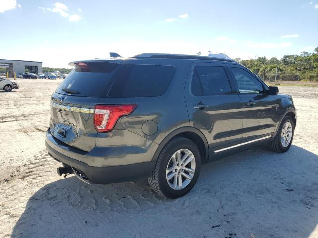 1FM5K7D83HGC14018 - 2017 FORD EXPLORER XLT GRAY photo 3