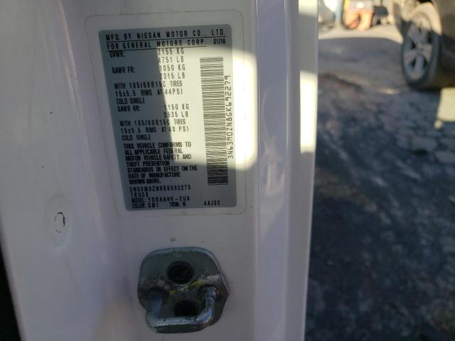 3N63M0ZN8GK692279 - 2016 CHEVROLET CITY EXPRE LT WHITE photo 13