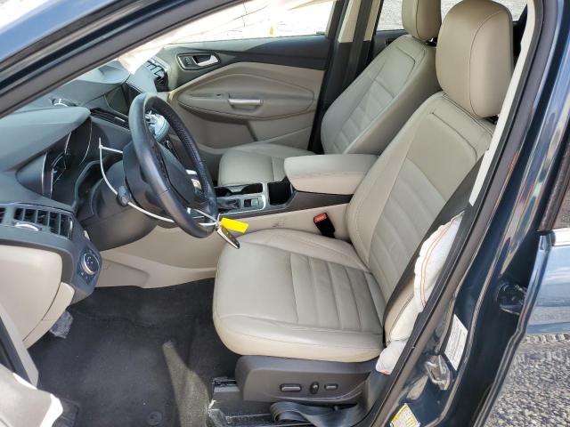 1FMCU9J9XKUB99472 - 2019 FORD ESCAPE TITANIUM Niebieski zdjęcie 7