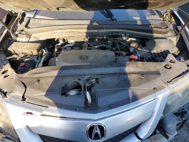 2HNYD2H65AH515871 - 2010 ACURA MDX TECHNOLOGY GRAY photo 12