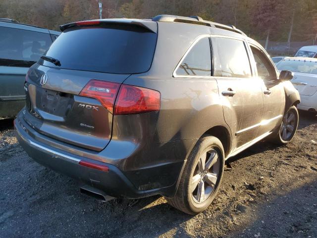 2HNYD2H65AH515871 - 2010 ACURA MDX TECHNOLOGY GRAY photo 3