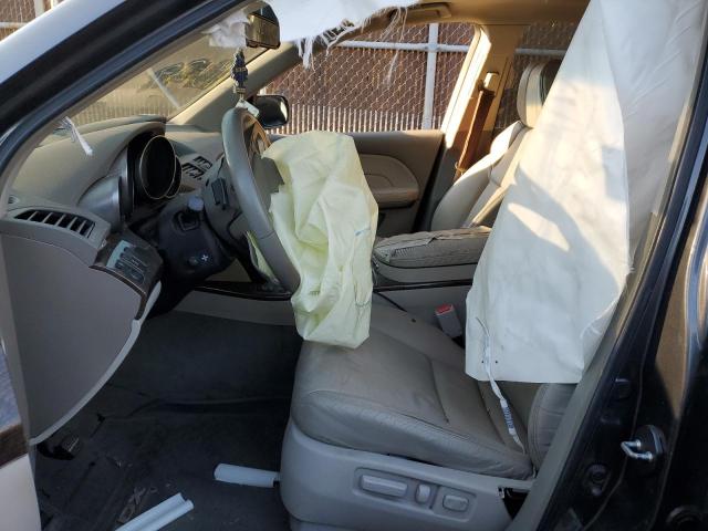 2HNYD2H65AH515871 - 2010 ACURA MDX TECHNOLOGY GRAY photo 7