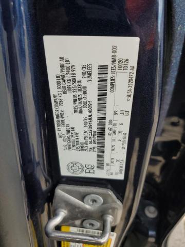 5LMCJ2D91HUL40091 - 2017 LINCOLN MKC SELECT 蓝色 照片 14