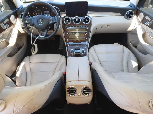 55SWF4KB7GU139017 - 2016 MERCEDES-BENZ C 300 4MATIC BLACK photo 8