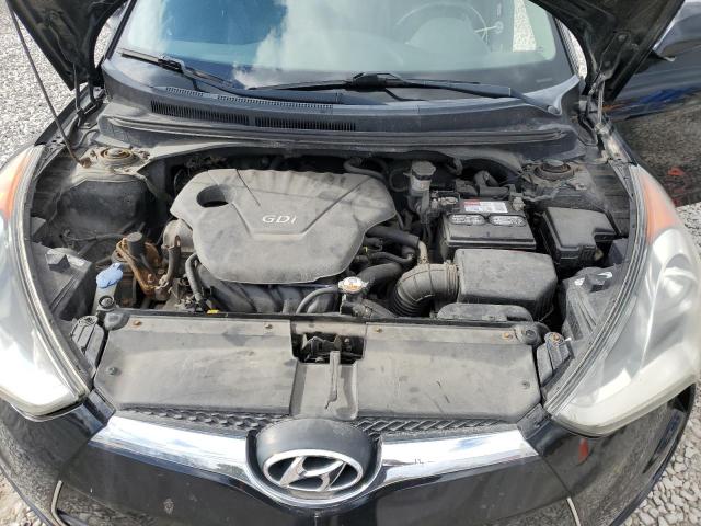 KMHTC6AD7DU138072 - 2013 HYUNDAI VELOSTER BLACK photo 11