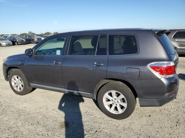 5TDZA3EH3DS038183 - 2013 TOYOTA HIGHLANDER BASE 灰色 照片 2