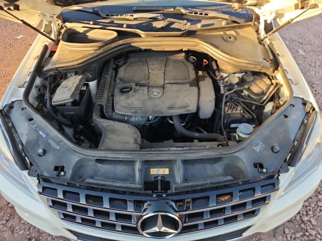 4JGDA5HB0DA176219 - 2013 MERCEDES-BENZ ML 350 4MATIC WHITE photo 12