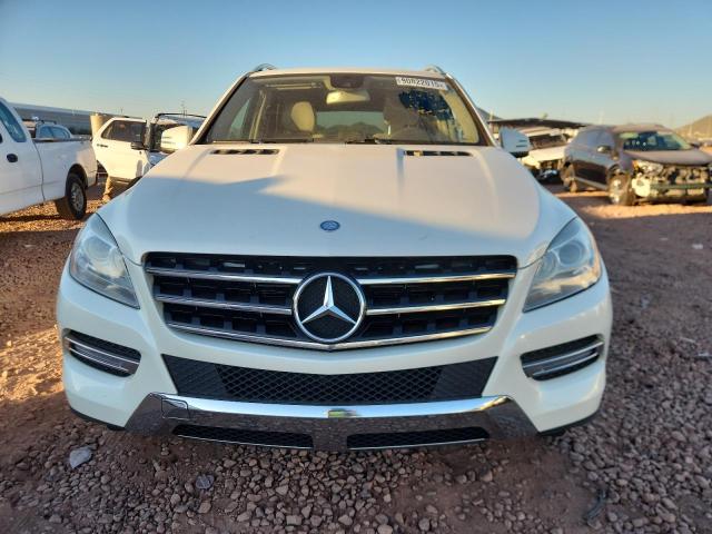 4JGDA5HB0DA176219 - 2013 MERCEDES-BENZ ML 350 4MATIC WHITE photo 5