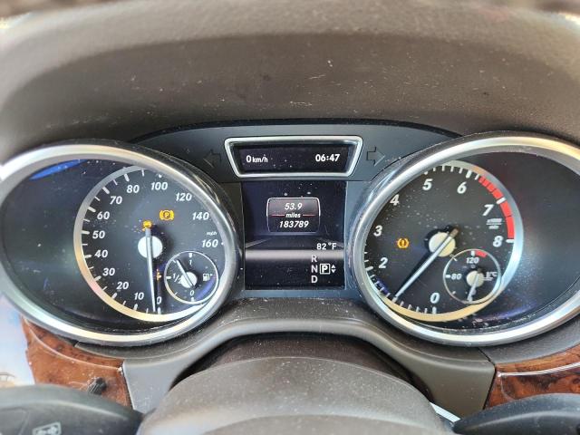 4JGDA5HB0DA176219 - 2013 MERCEDES-BENZ ML 350 4MATIC WHITE photo 9