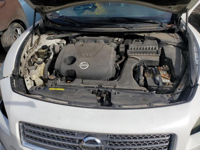 1N4AA51E79C834888 - 2009 NISSAN MAXIMA S WHITE photo 11