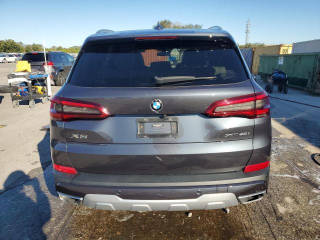 5UXCR6C52KLL03682 - 2019 BMW X5 XDRIVE40I GRAY photo 6