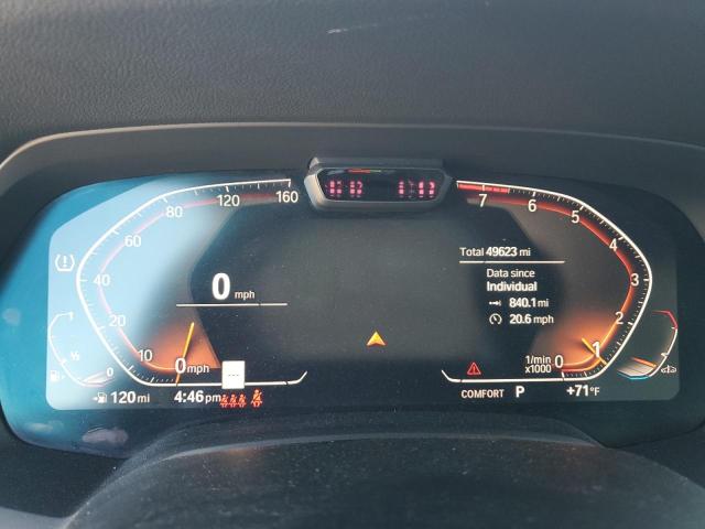 5UXCR6C52KLL03682 - 2019 BMW X5 XDRIVE40I GRAY photo 9