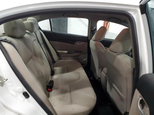 19XFB2F73FE703547 - 2015 HONDA CIVIC SE WHITE photo 10