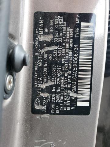 KM8JUCAC5DU566734 - 2013 HYUNDAI TUCSON GLS BROWN photo 13