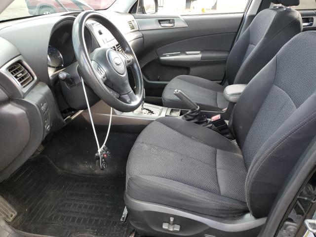 JF2SHADC7CH418610 - 2012 SUBARU FORESTER 2.5X PREMIUM BLACK photo 7